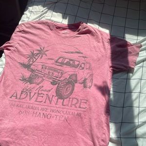 Pink Hollister size XS oversized T shirt
